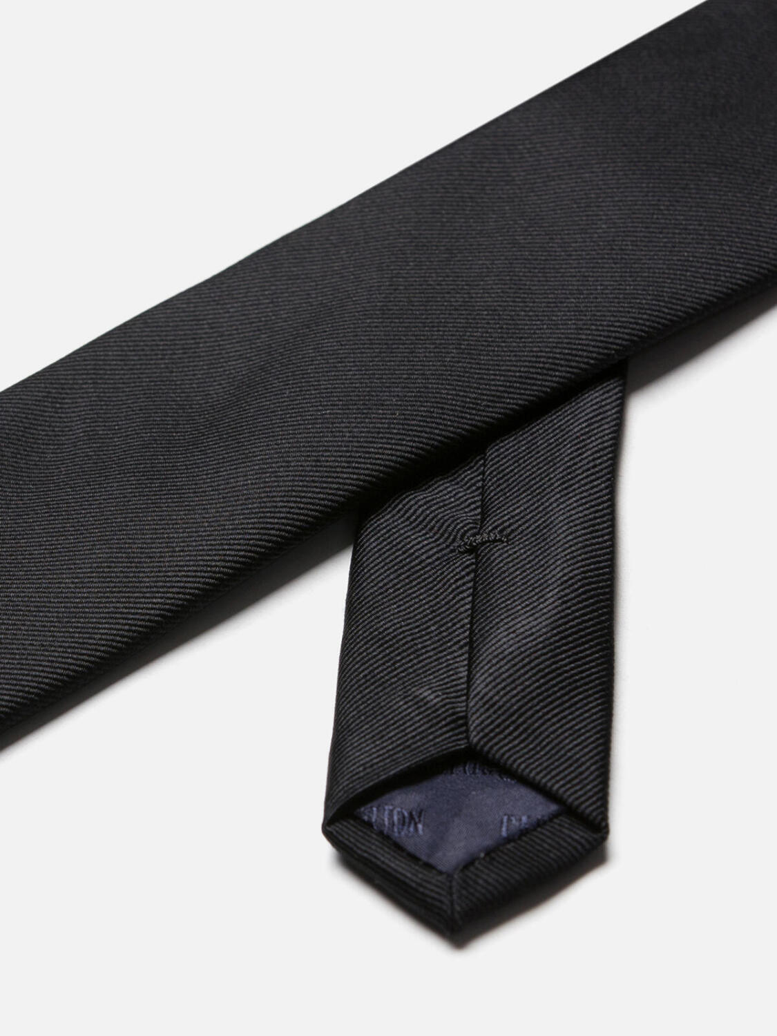Cravatta Austin in seta nera
