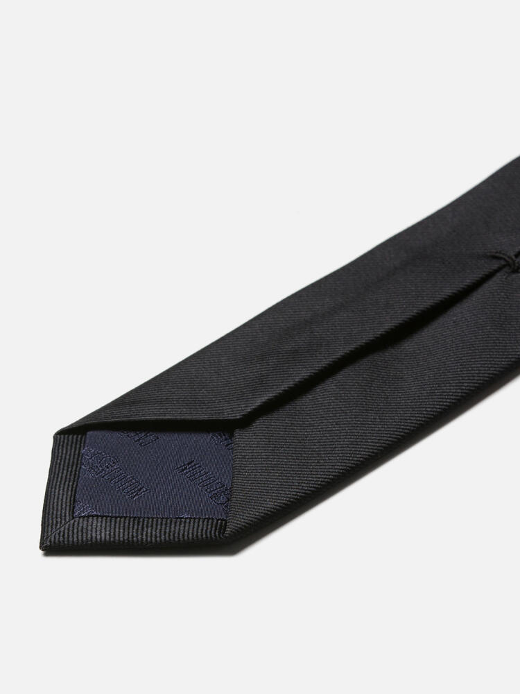 Corbata Austin de seda negra