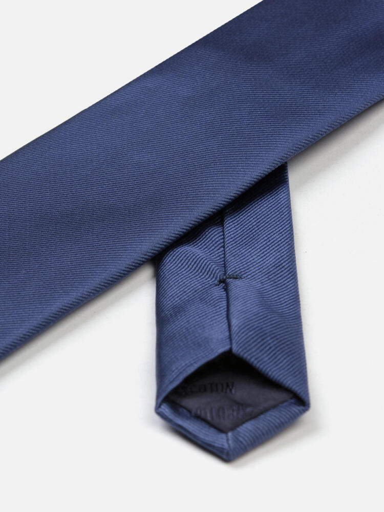 Cravatta in seta Austin color blu