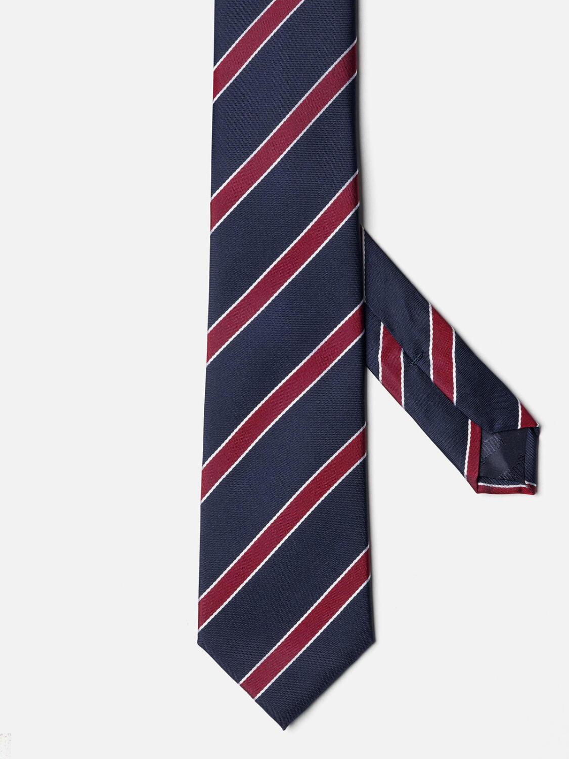 Cravatta Barney con strisce rosse