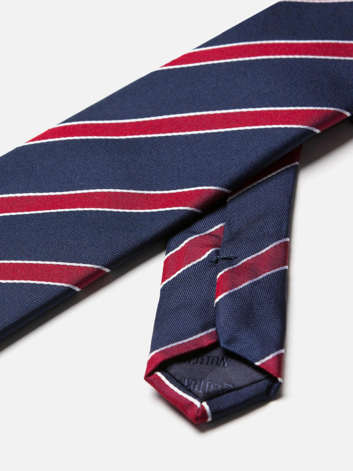 Cravatta Barney con strisce rosse