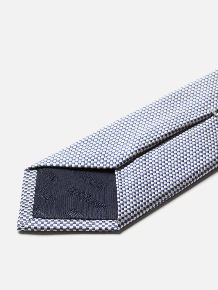 Blue Cleo silk tie