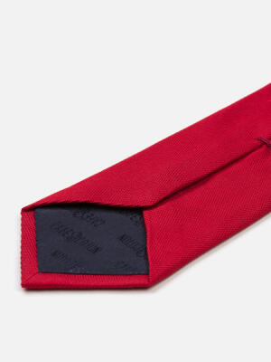 Corbata de seda Jay en burdeos