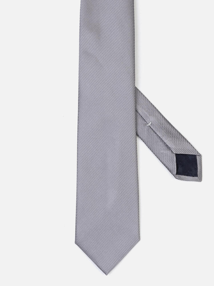 Corbata de seda Kurt en gris