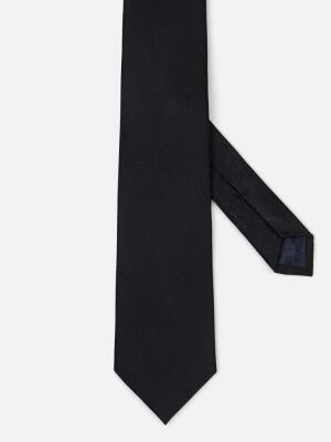 Corbata de seda Kurt en negro