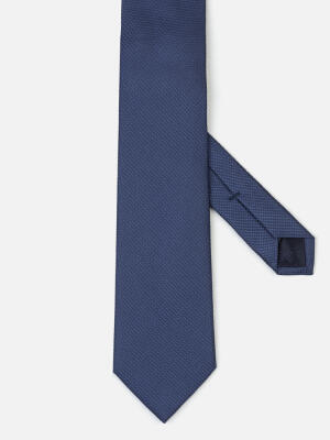 Corbata de seda Nils en azul
