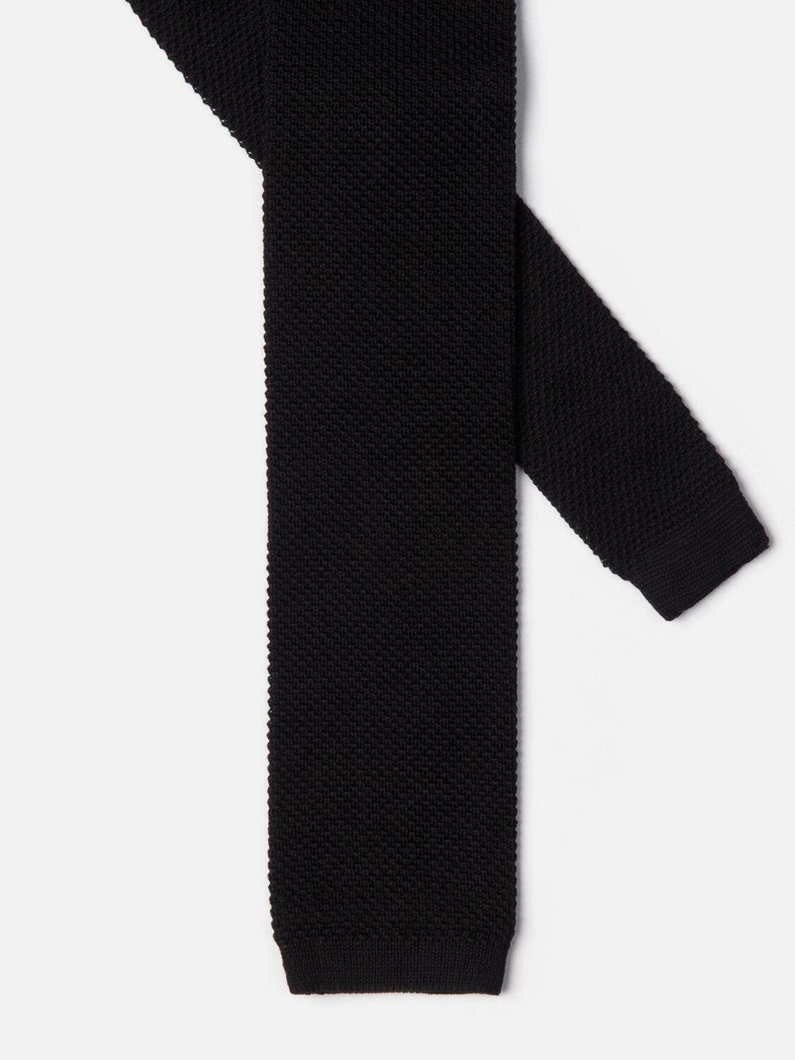 Chemise fine en tricot anthracite