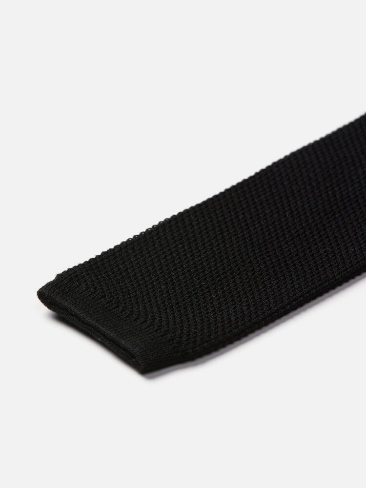 Fine anthracite knitting shirt