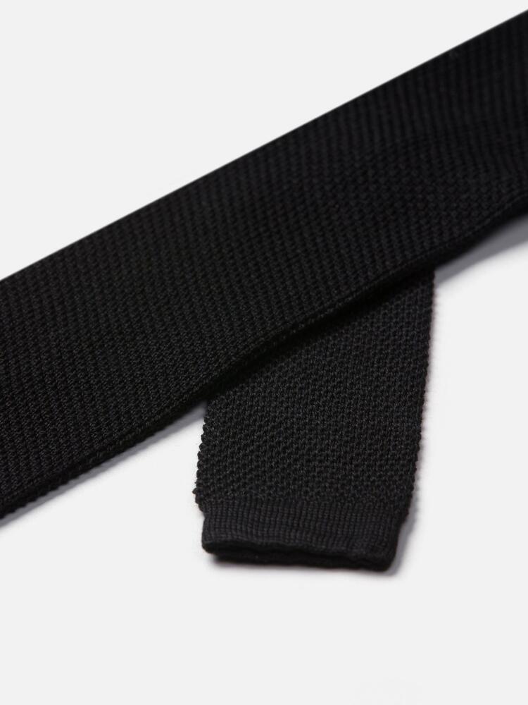 Fine anthracite knitting shirt