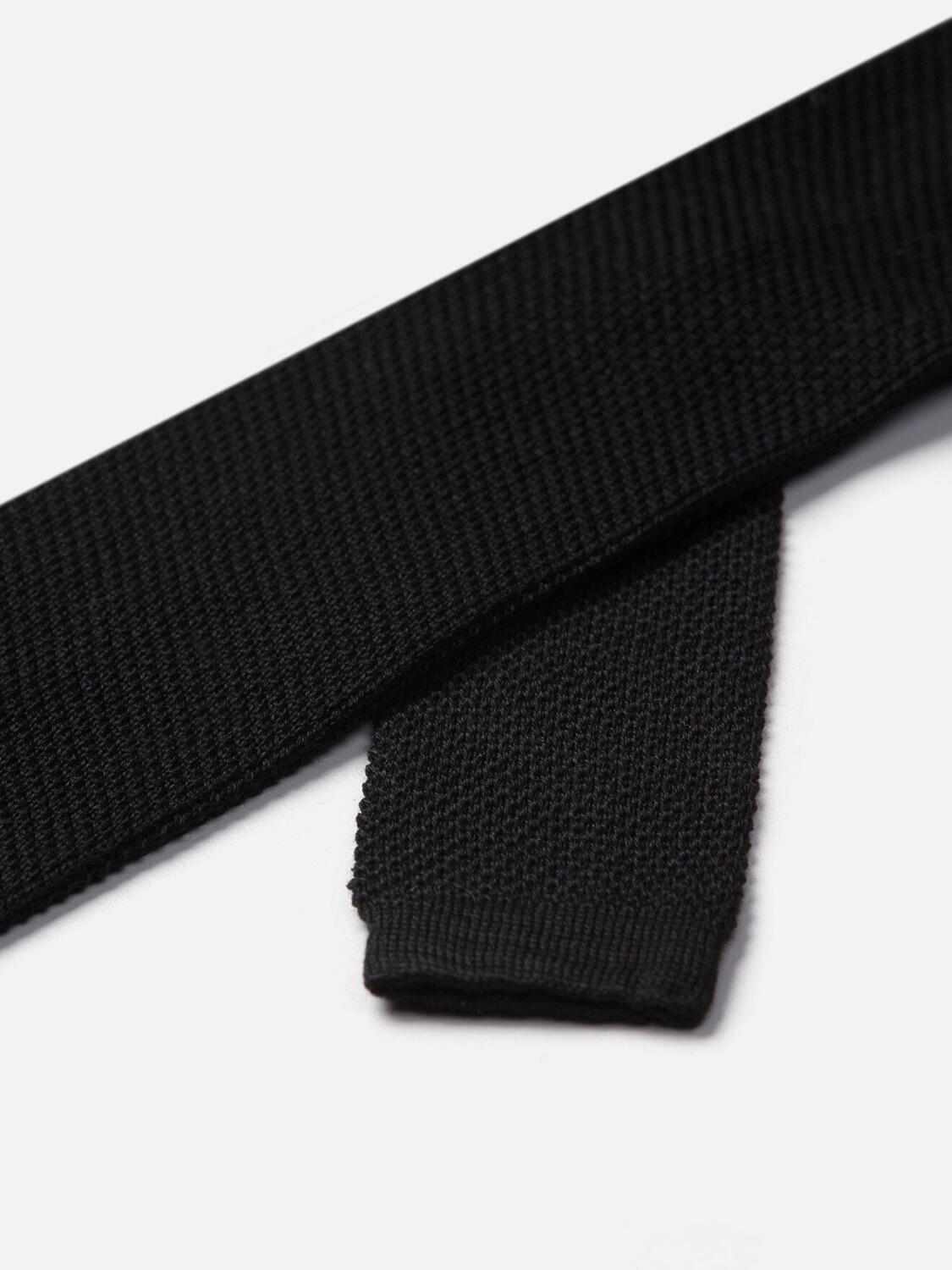 Chemise fine en tricot anthracite