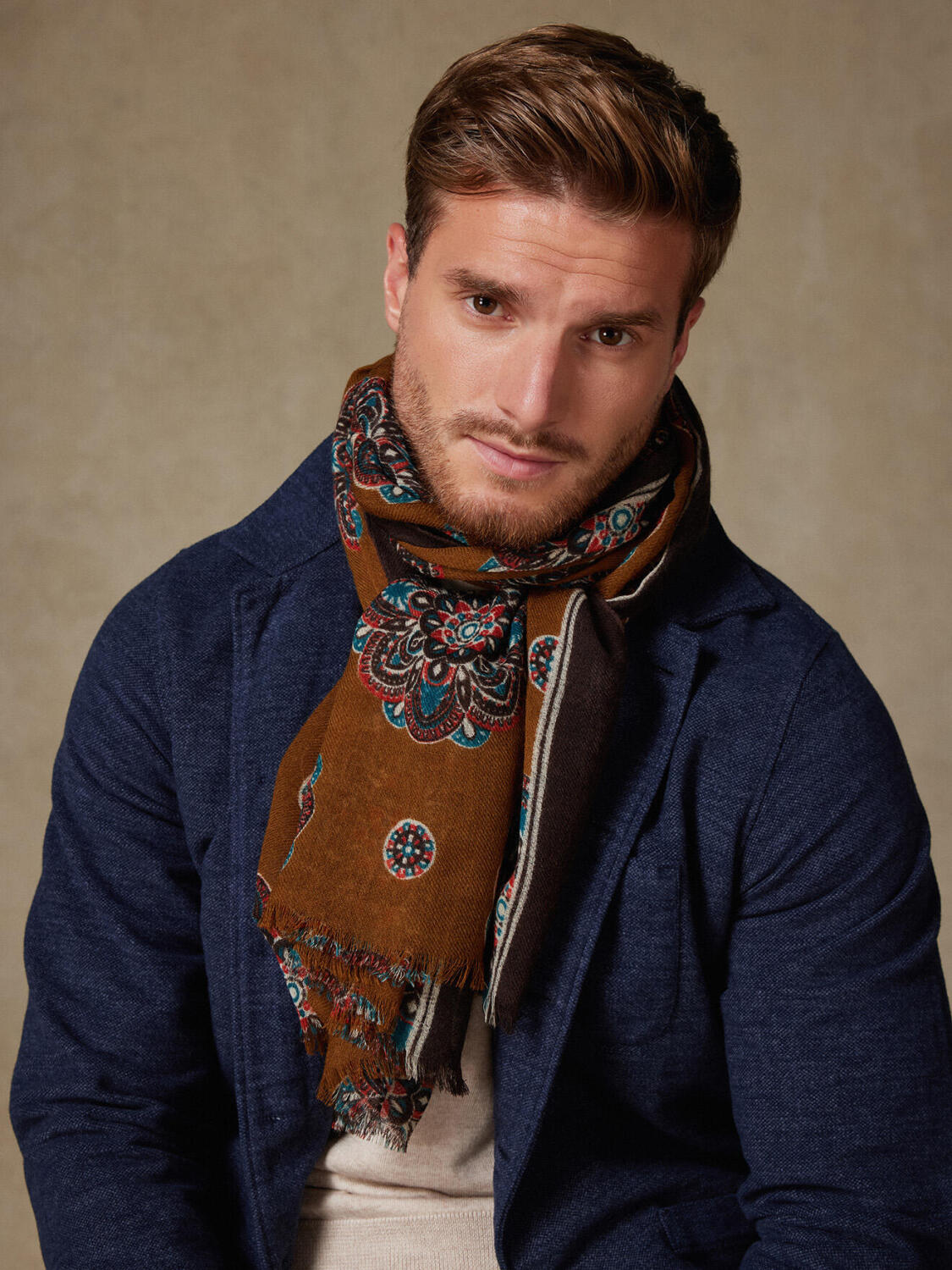 Sciarpa Edison fantasia cioccolato