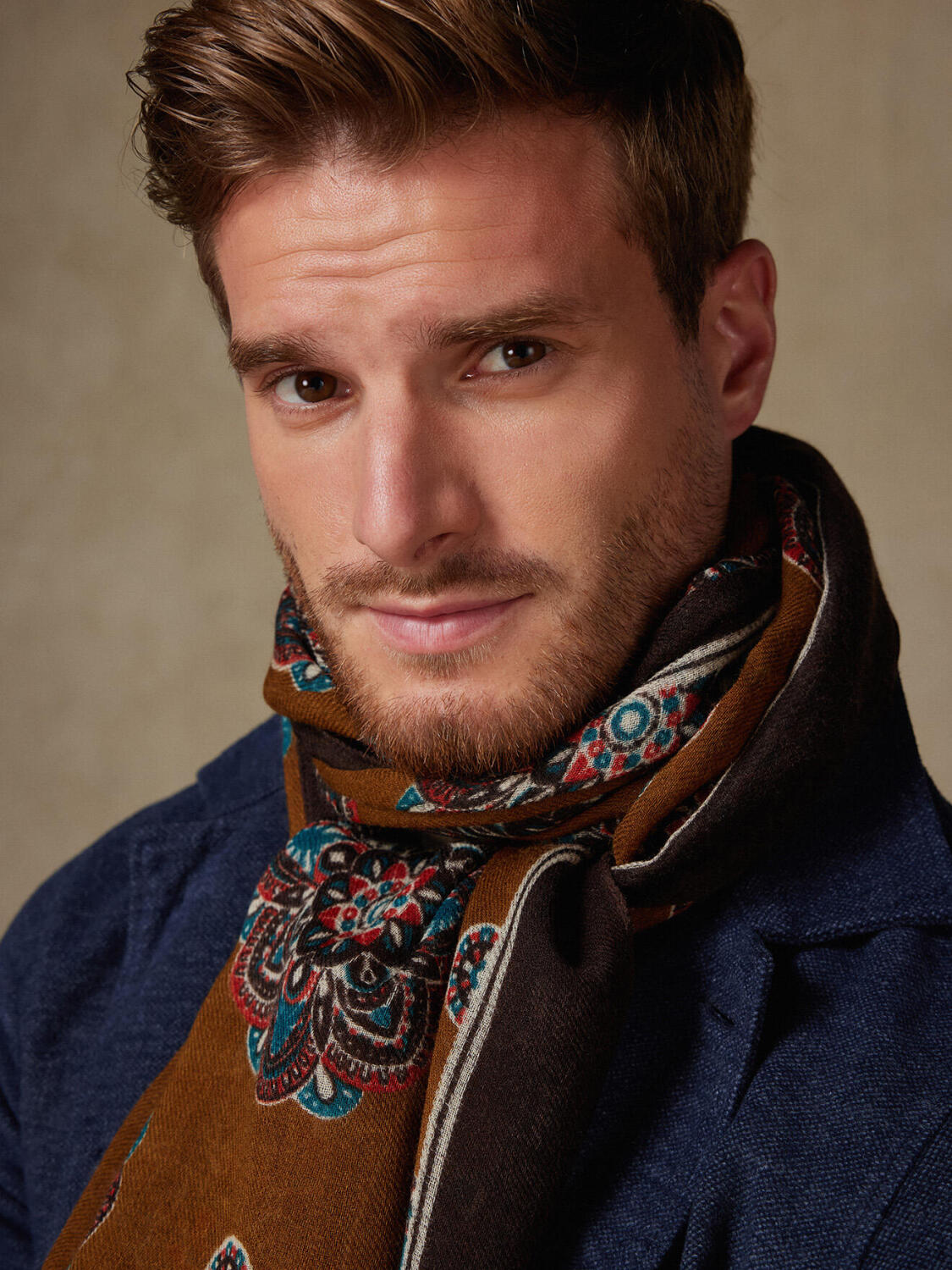 Sciarpa Edison fantasia cioccolato