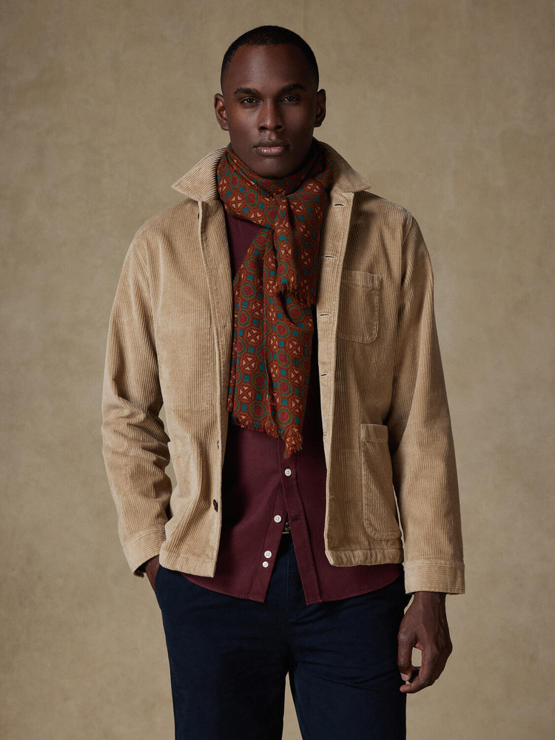 Sciarpa Keith a motivi geometrici