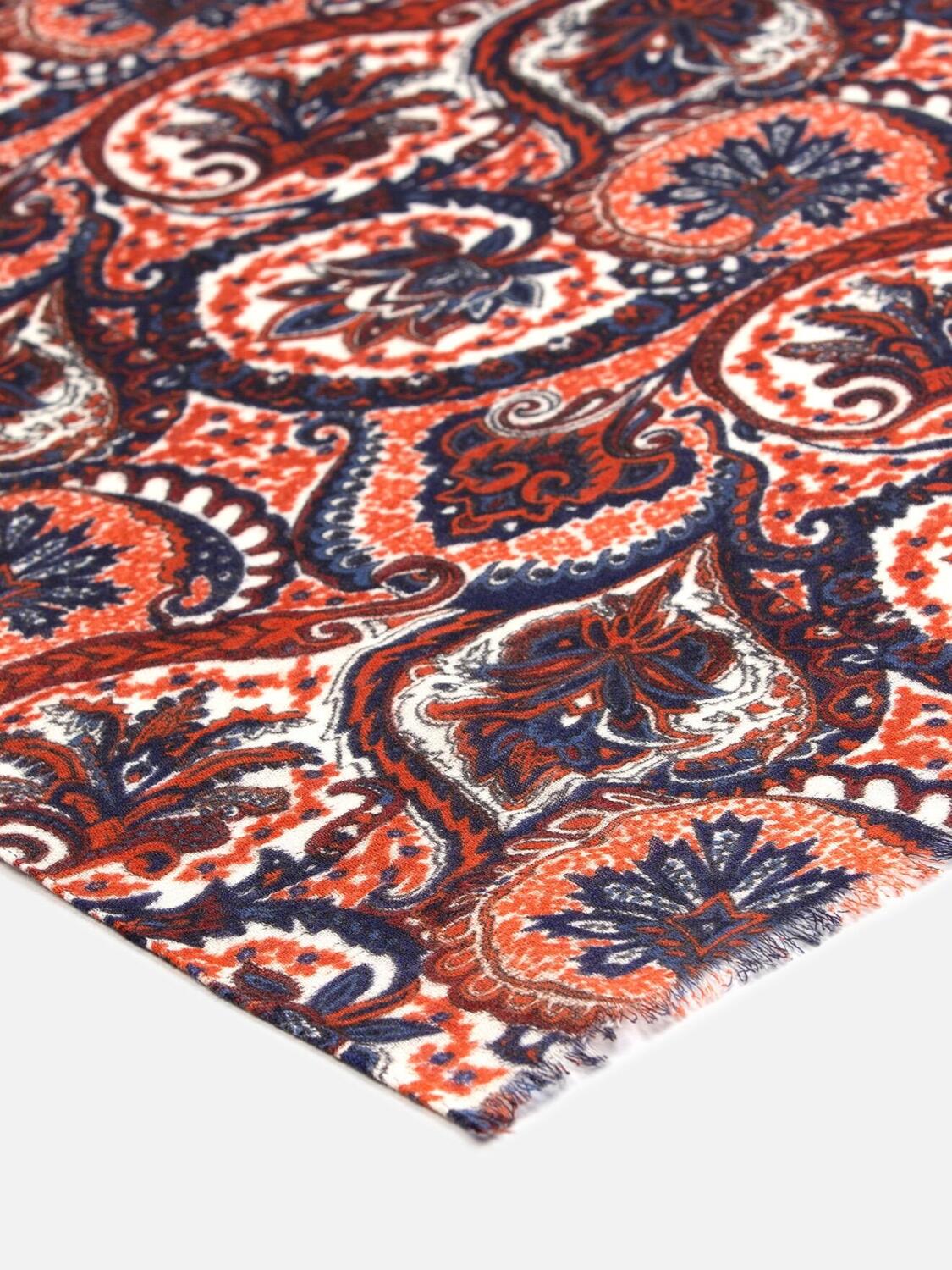 Echarpe Edimbourg rust