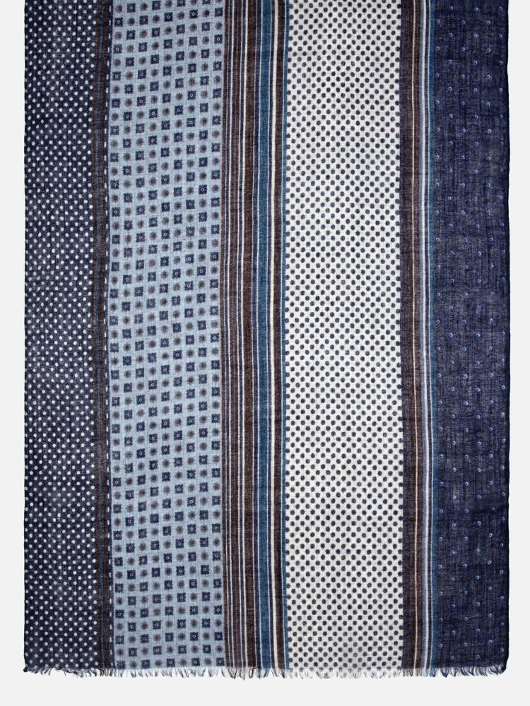 Liverpool indigo scarf