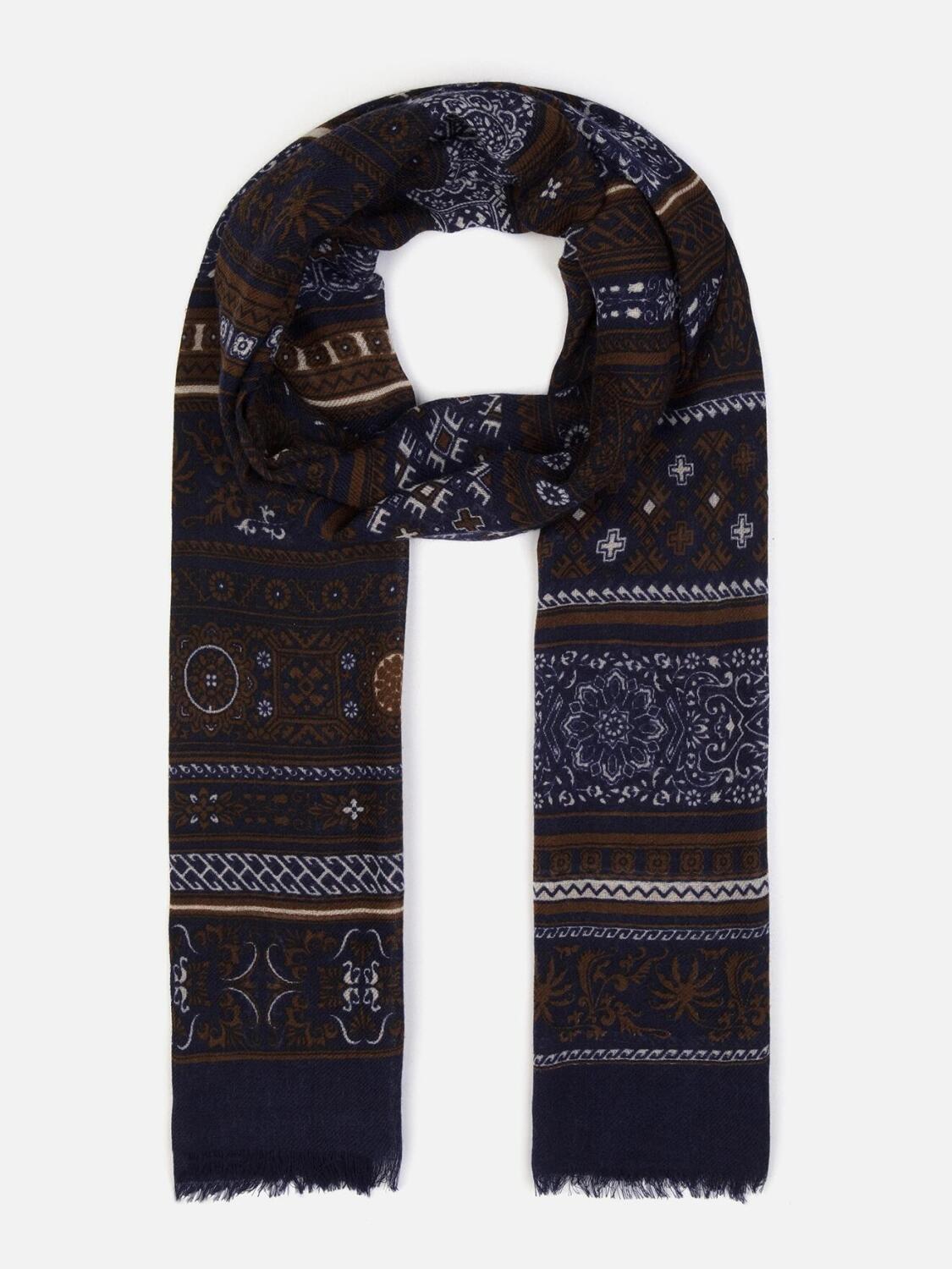 Venice Indigo Scarf