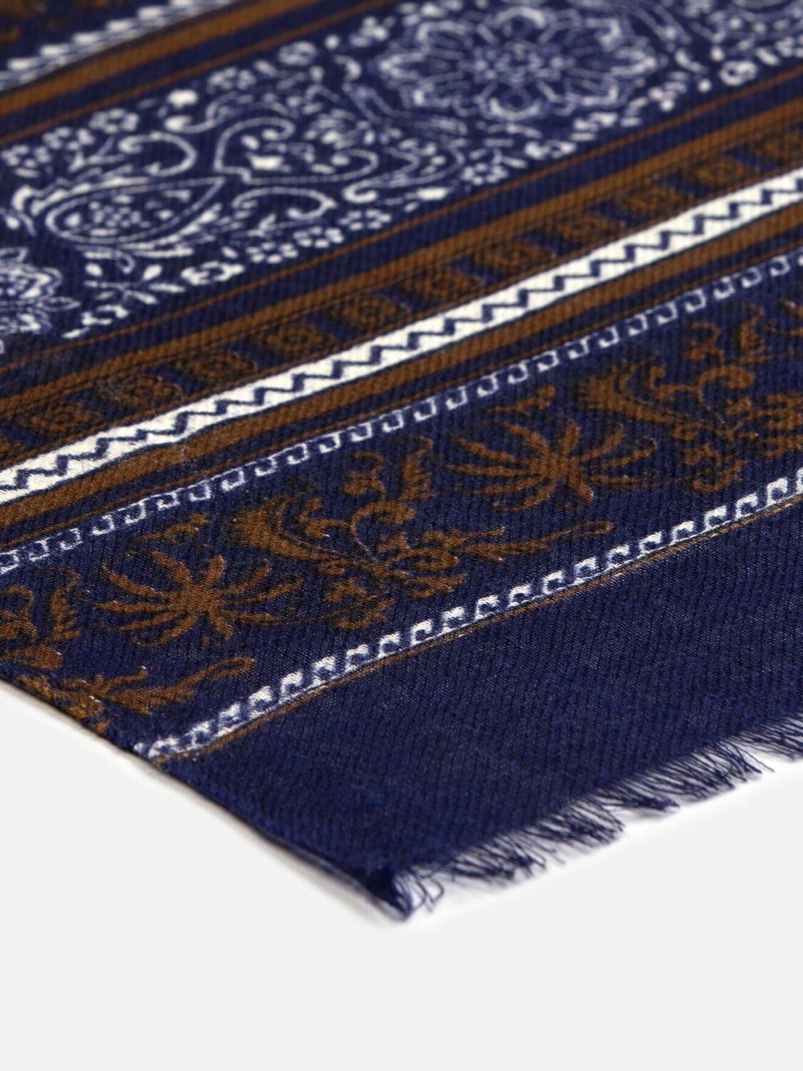 Venice Indigo Scarf