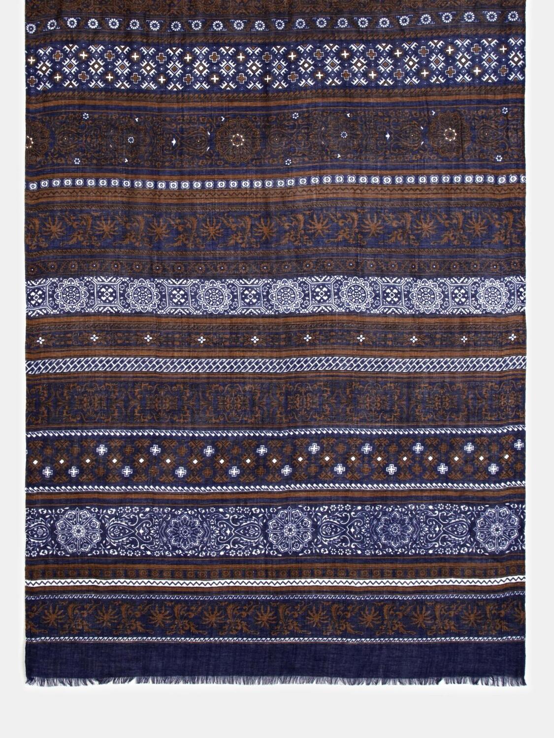 Venice Indigo Scarf