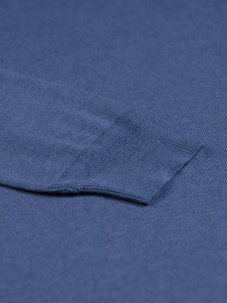 Pull Heritage bleu
