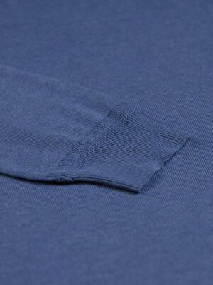 Pull Heritage bleu