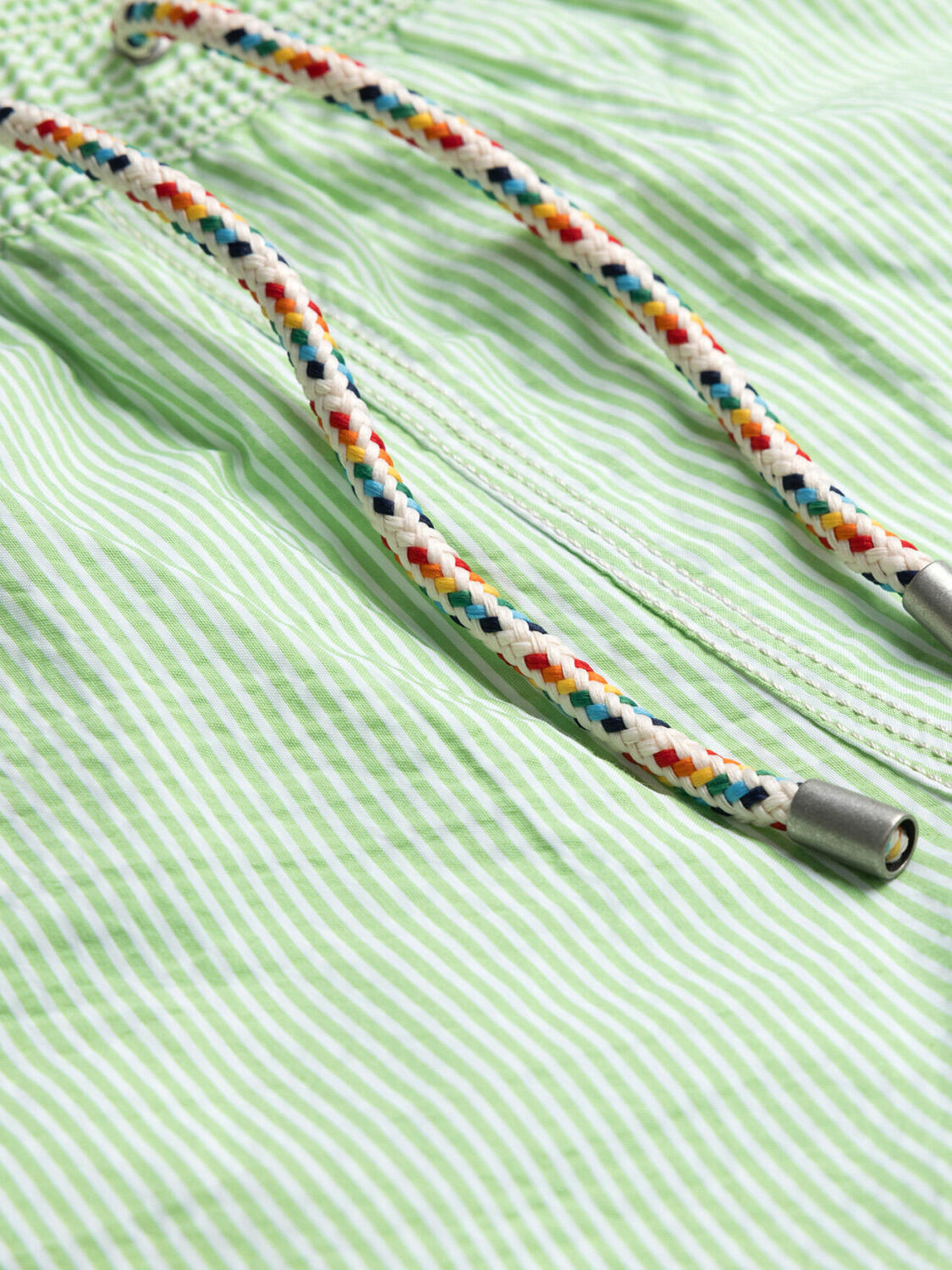 Maillot de bain Capri à rayures vertes