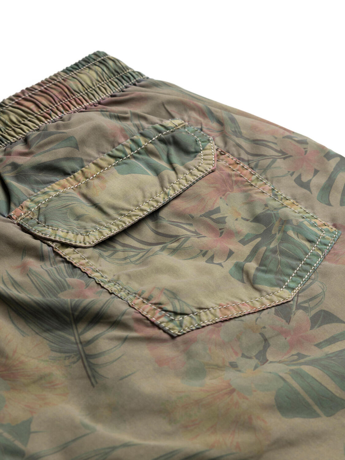 Moorea khaki floral swimwear