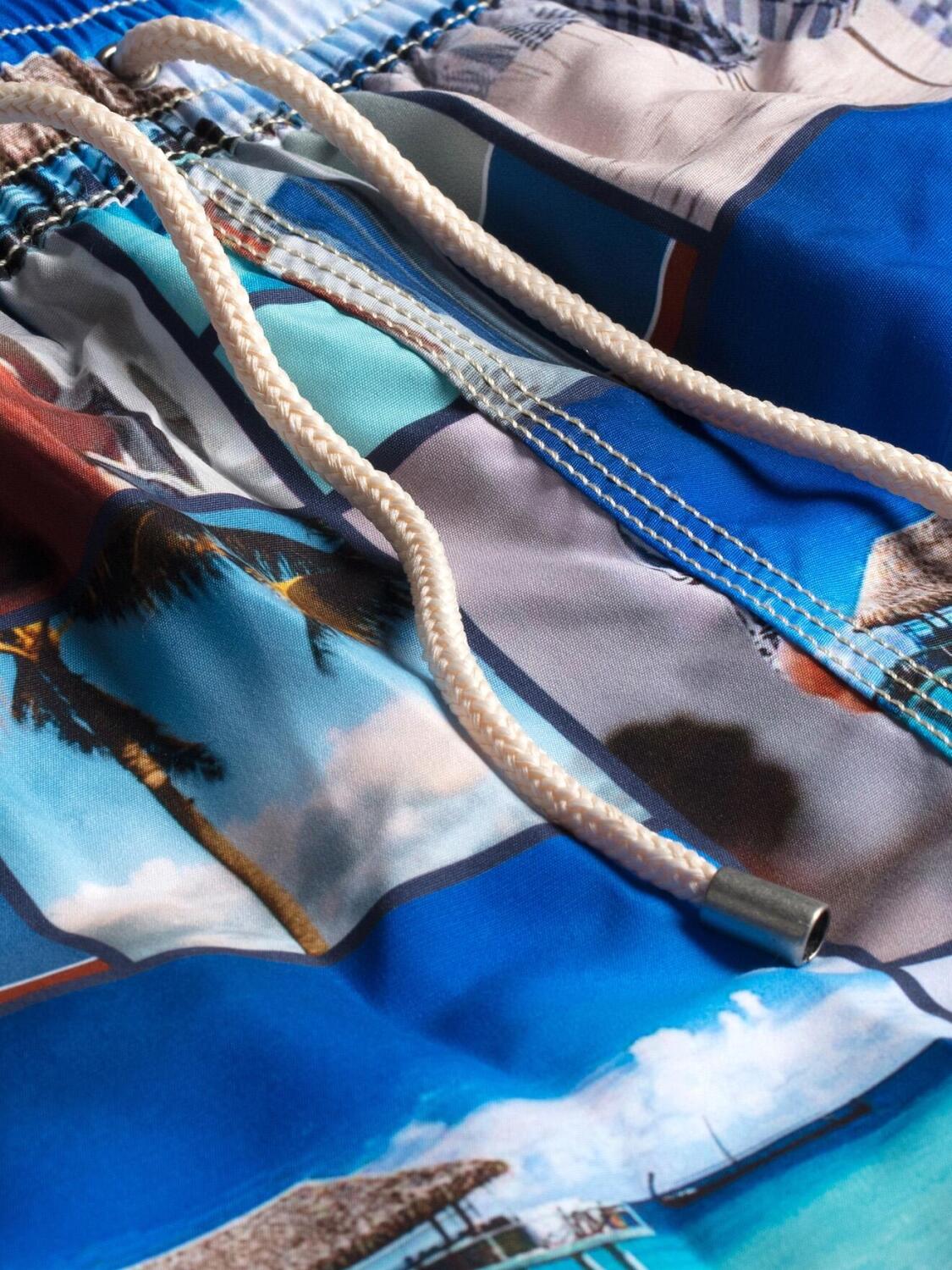 Caraïbisch patchwork zwempak