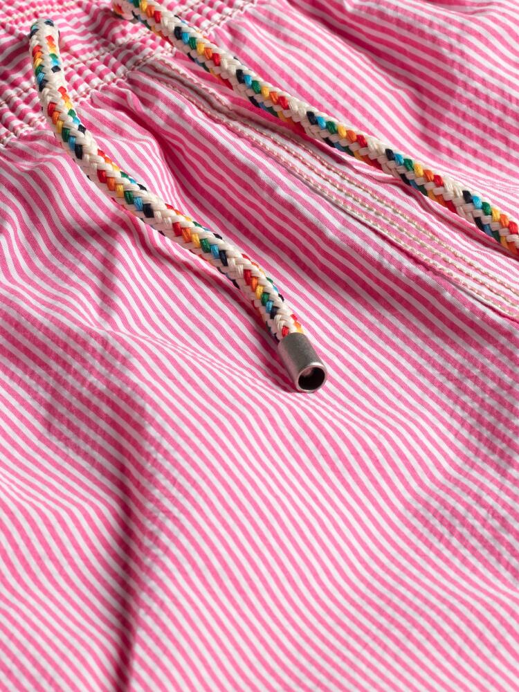 Maillot de bain Jim &agrave; rayures bonbon