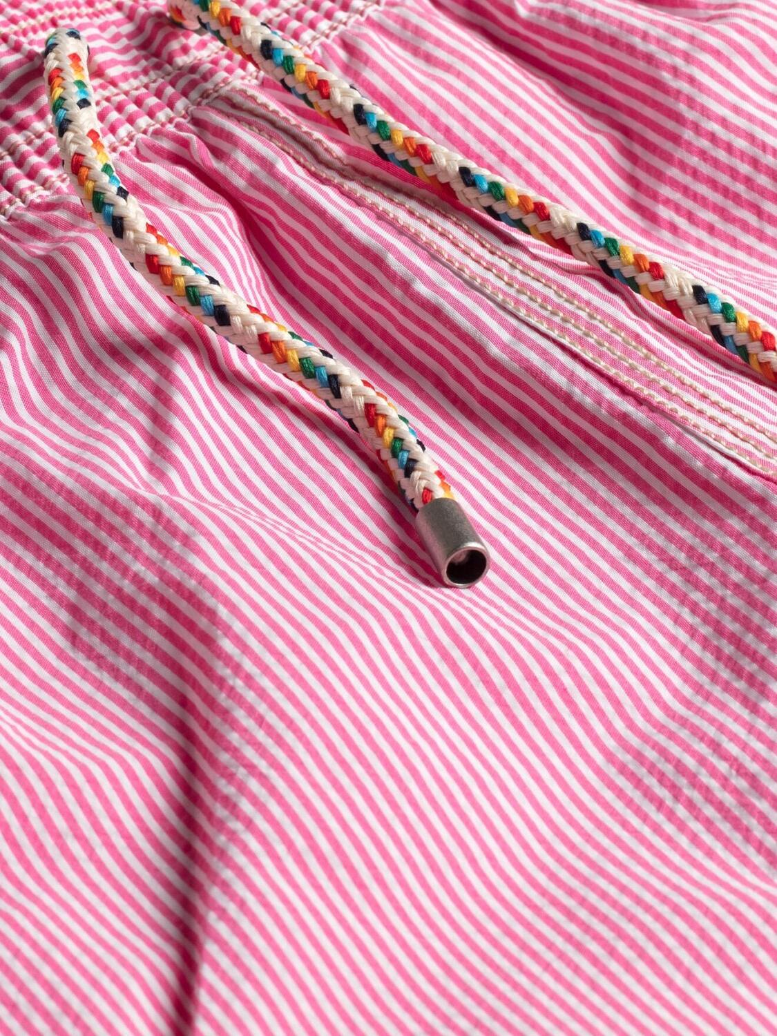 Maillot de bain Jim &agrave; rayures bonbon