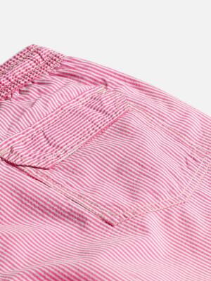 Maillot de bain Jim &agrave; rayures bonbon