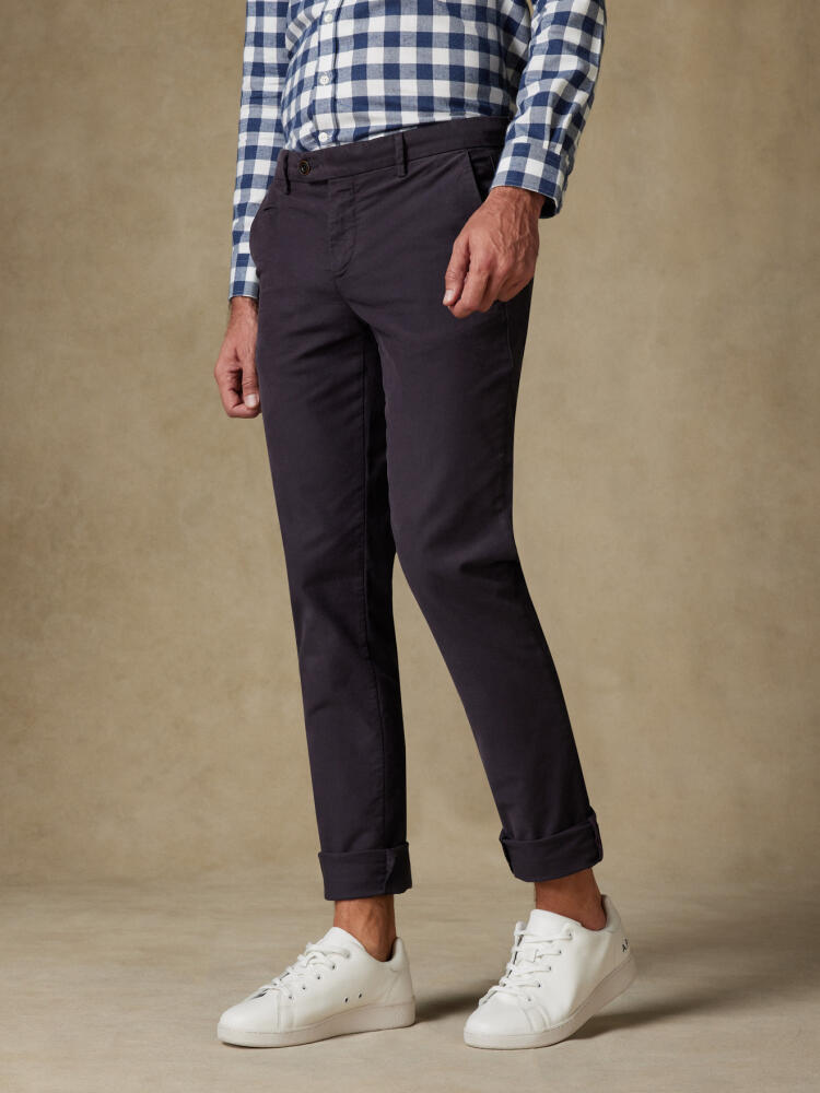 Chris dark grey chino pant