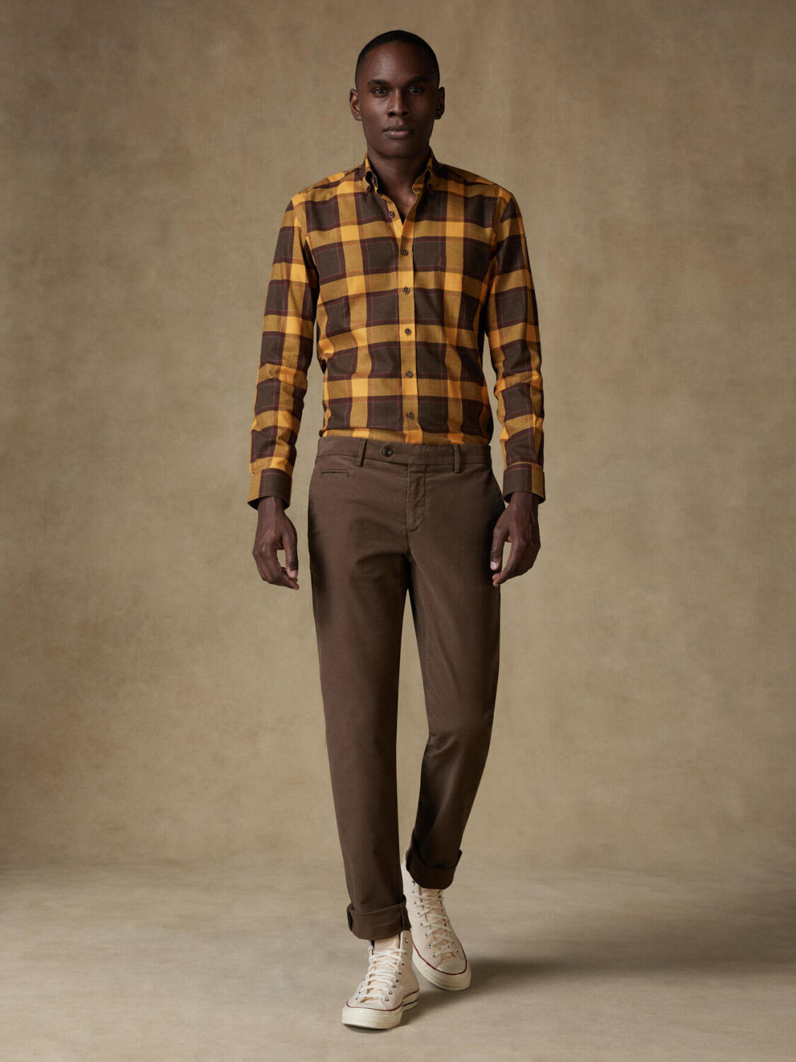 Pantalon Chris marron