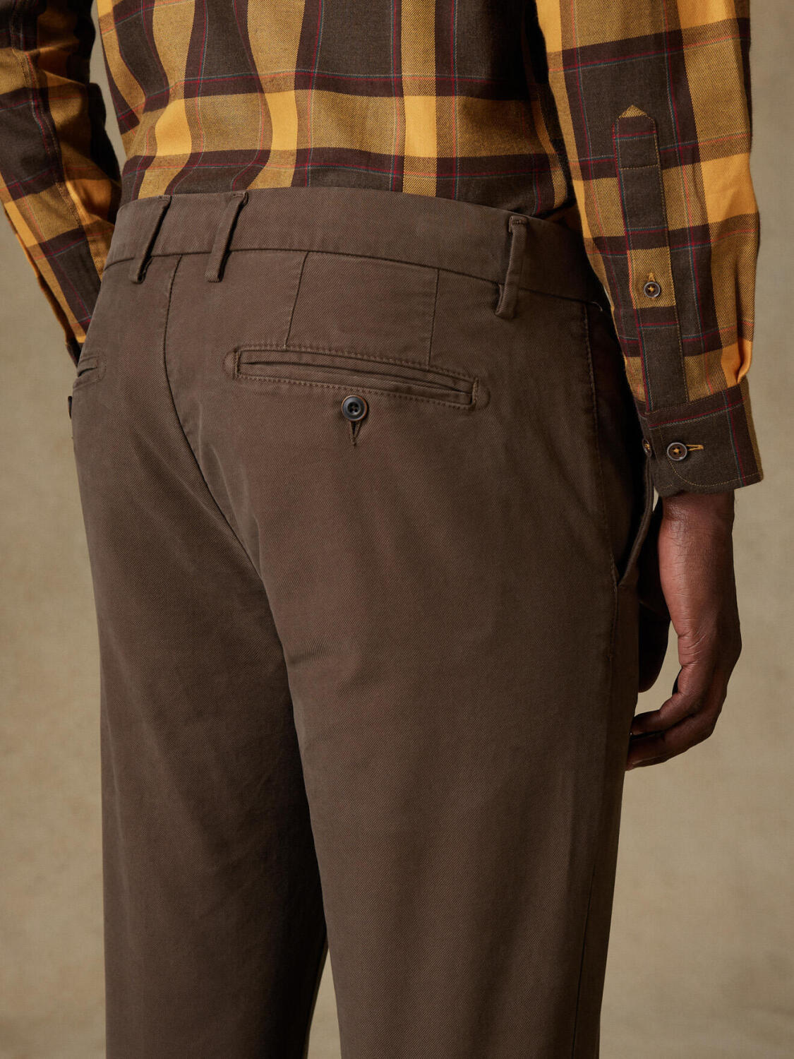 Pantalon Chris marron