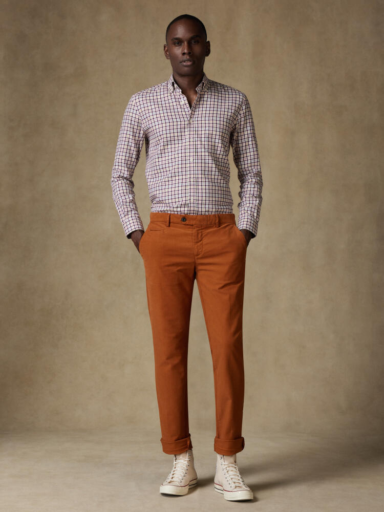 Chris rust chino pant