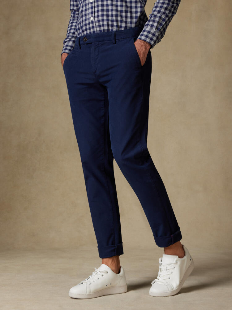 Chris navy broek