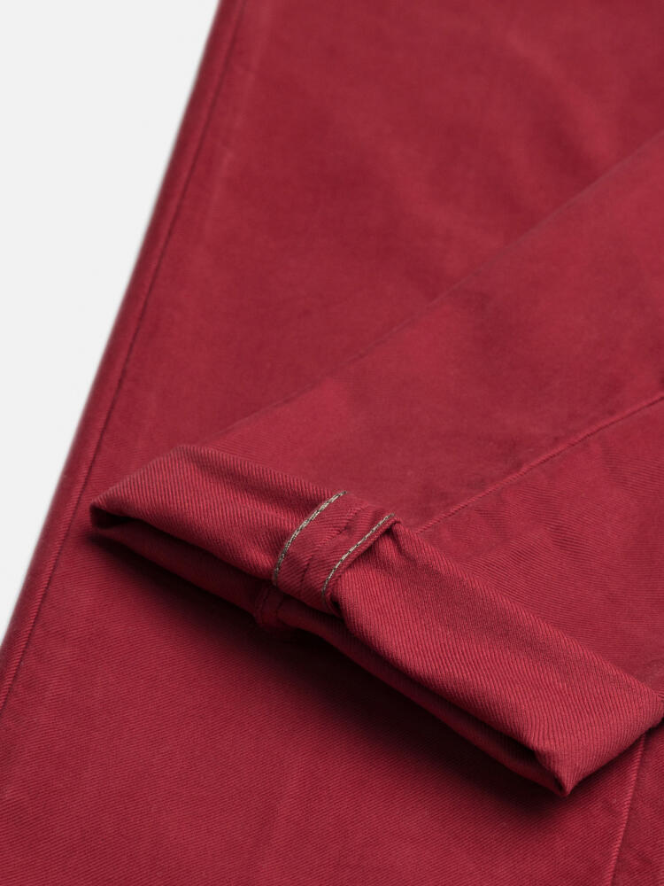 Chris red chino pant