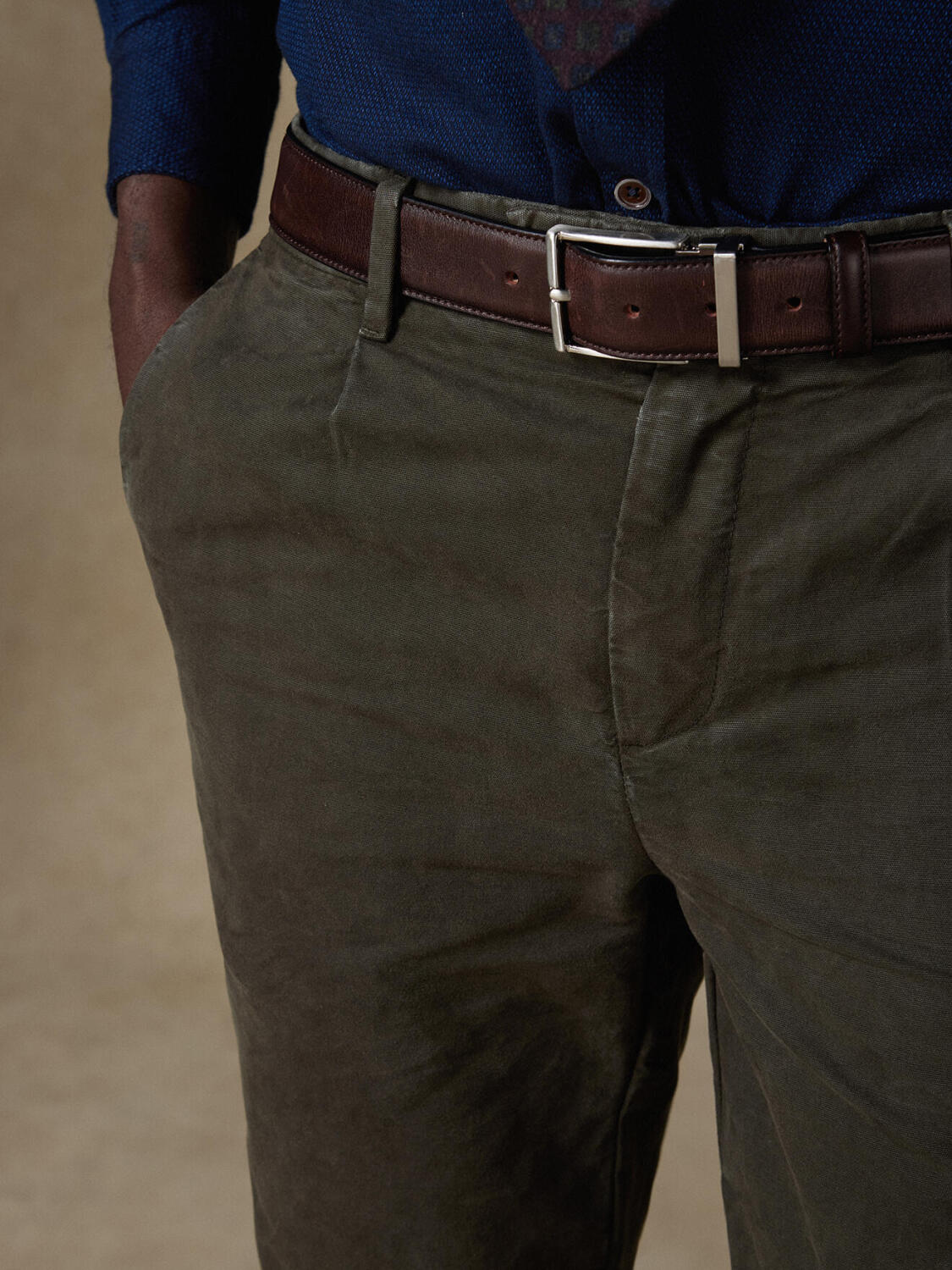 Pantalon Garry kaki