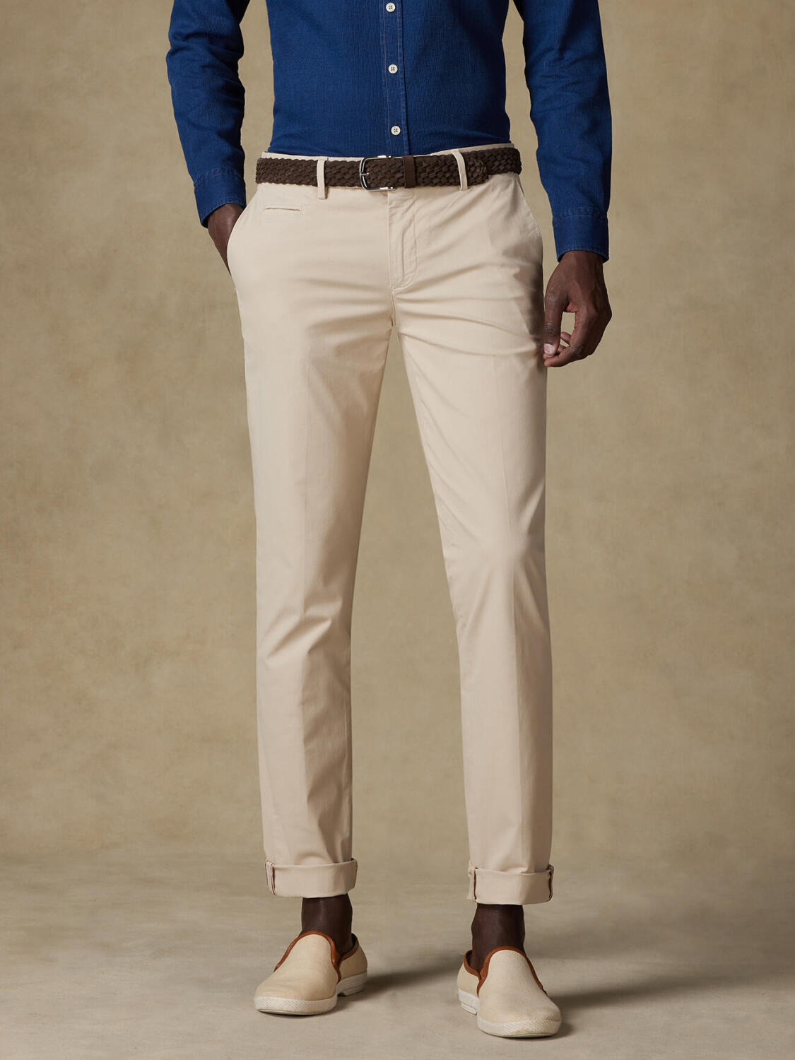 Pantalon chino sable