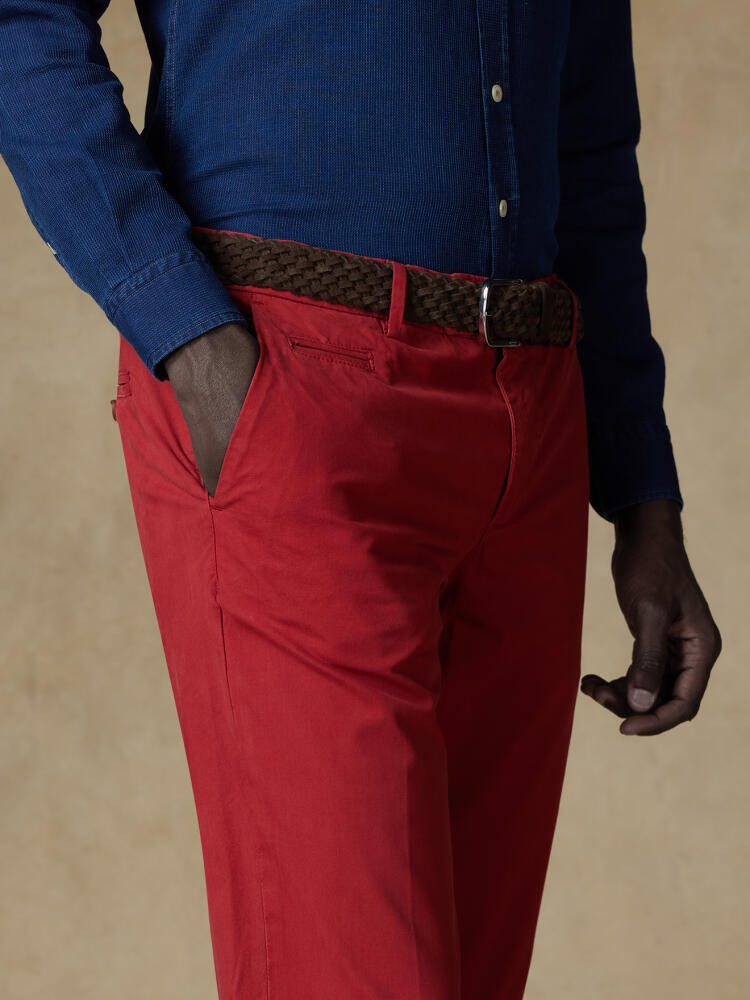 Chianti chino trousers