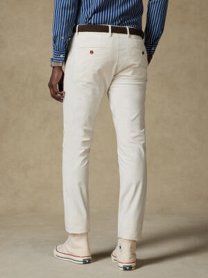 Pantalon chino off-white