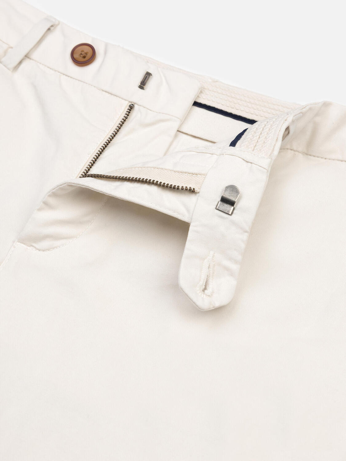 Off-white chino pants