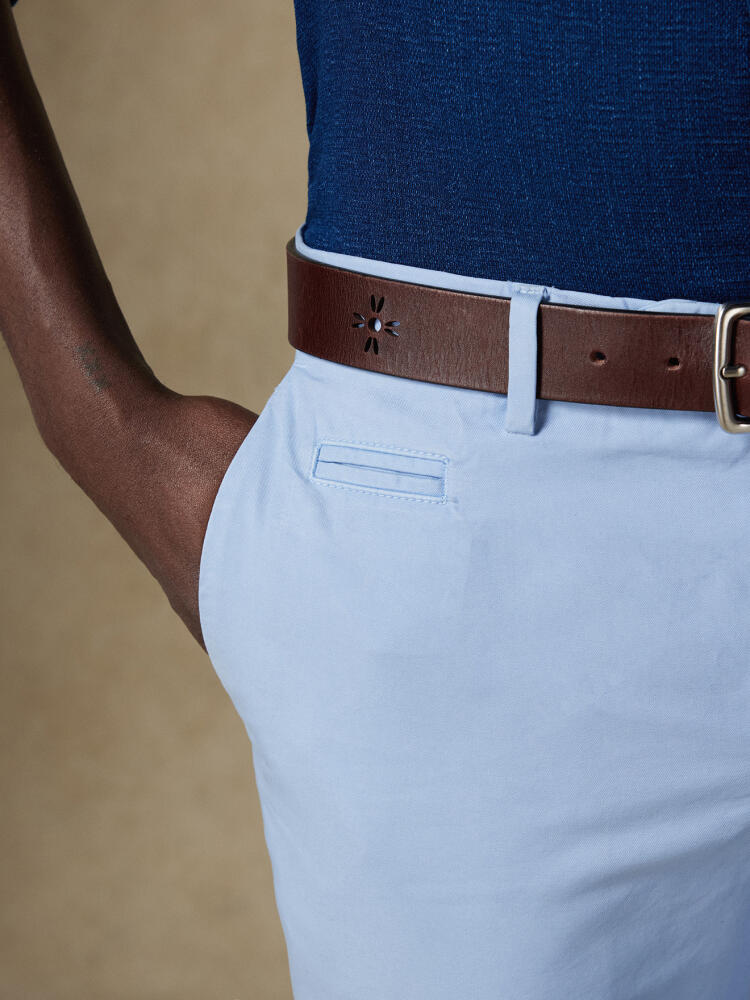 Pantalon chino ciel