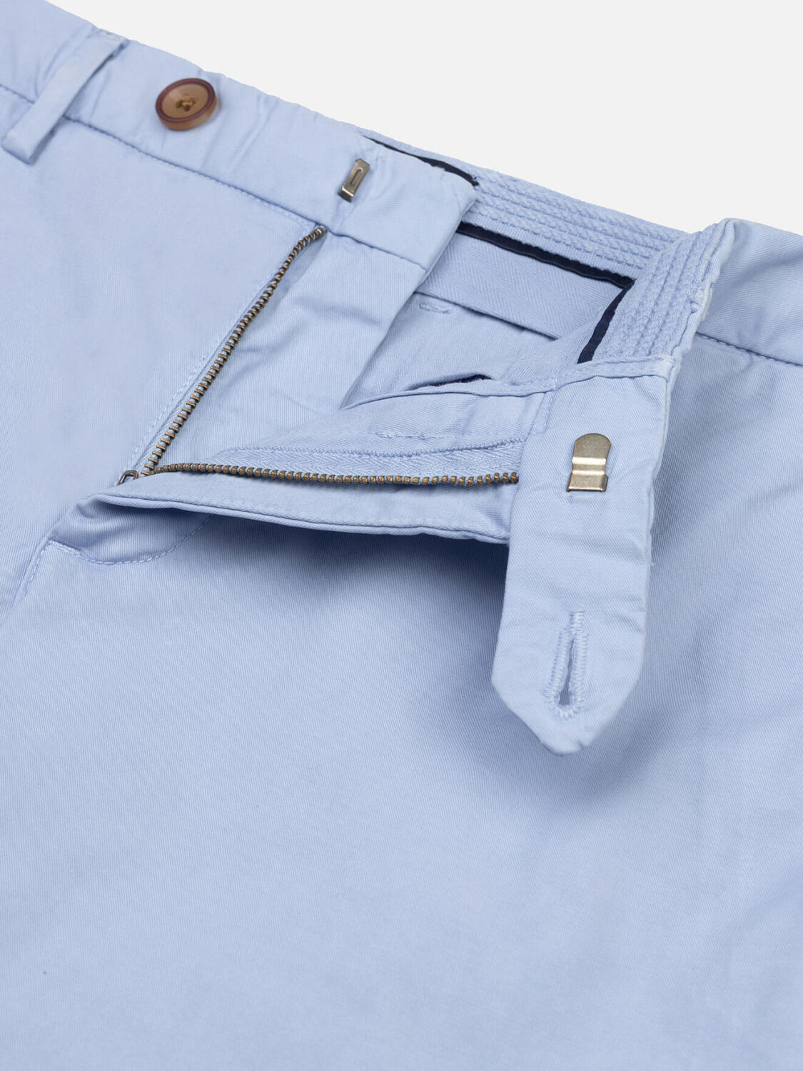 Chinohose himmelblau