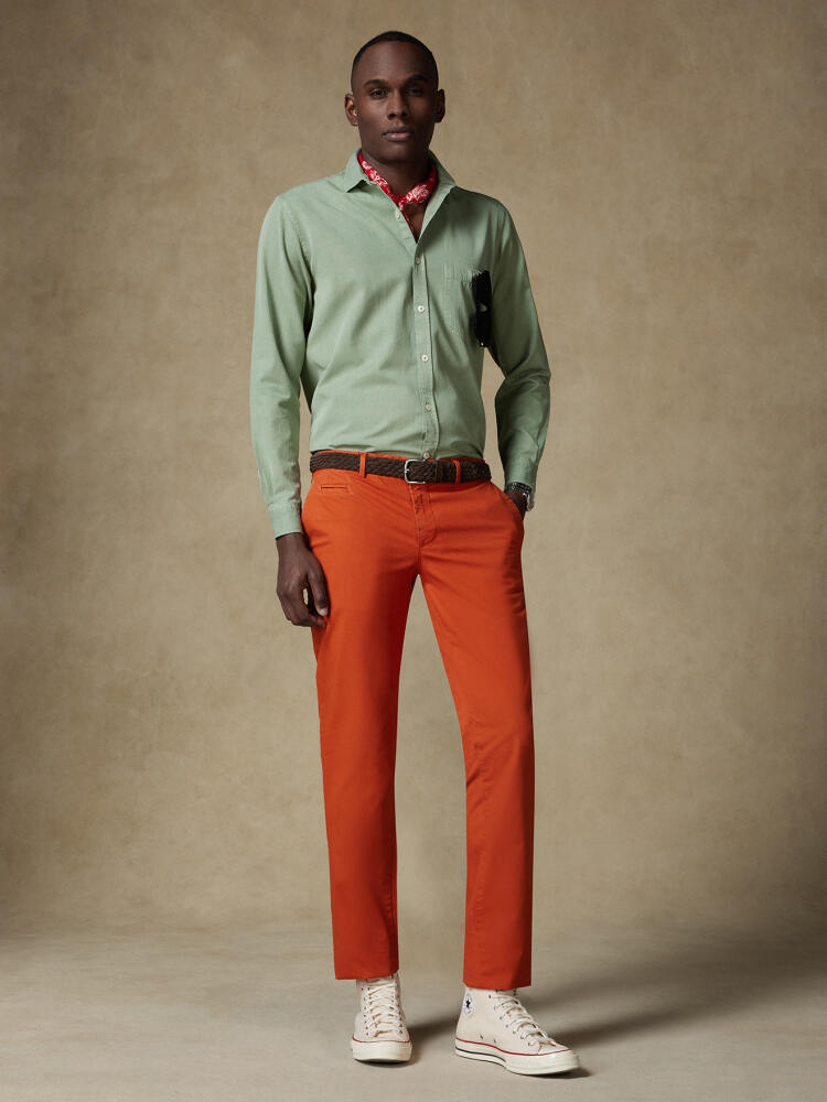 Pantalon chino rust