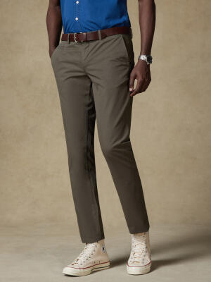 Pantalon chino kaki