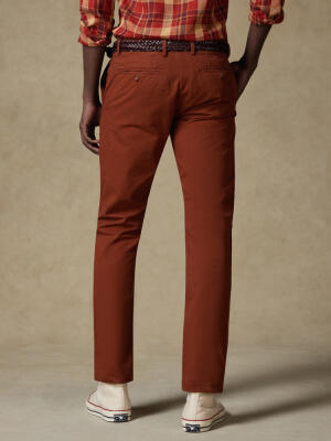 Pantalon chino havane
