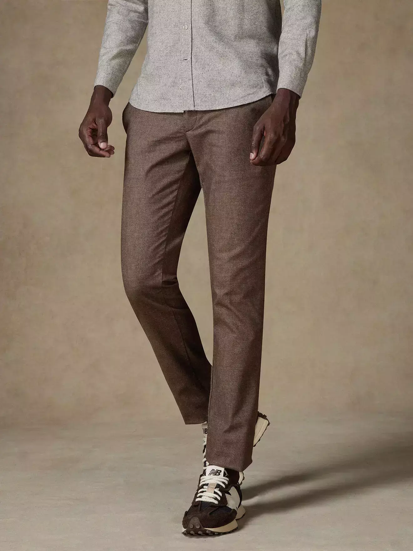 Pantalon Milo chestnut