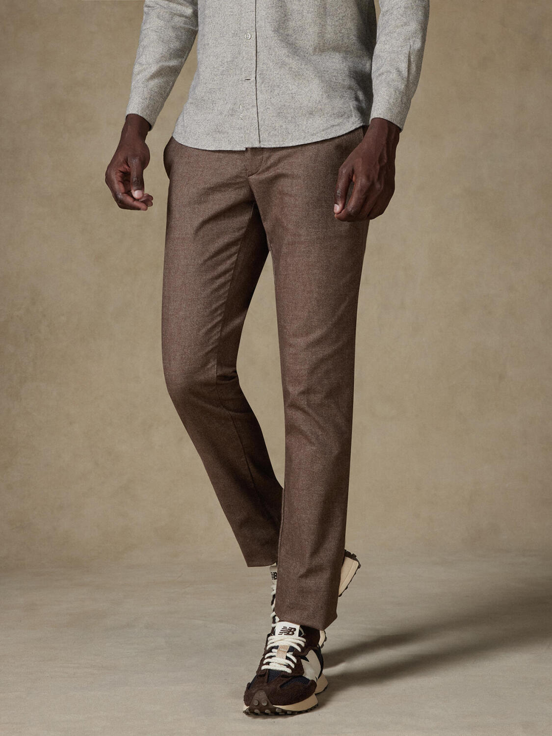 Pantalón Milo marrón oscuro