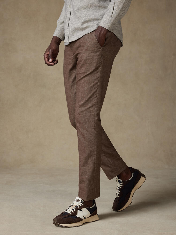 Milo chestnut trousers