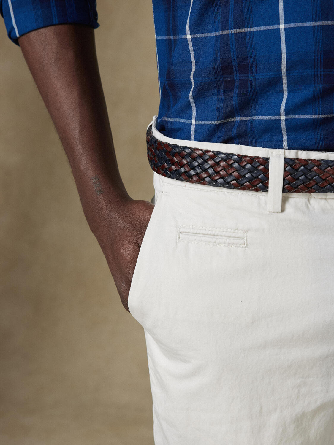 Bob broek gebroken wit